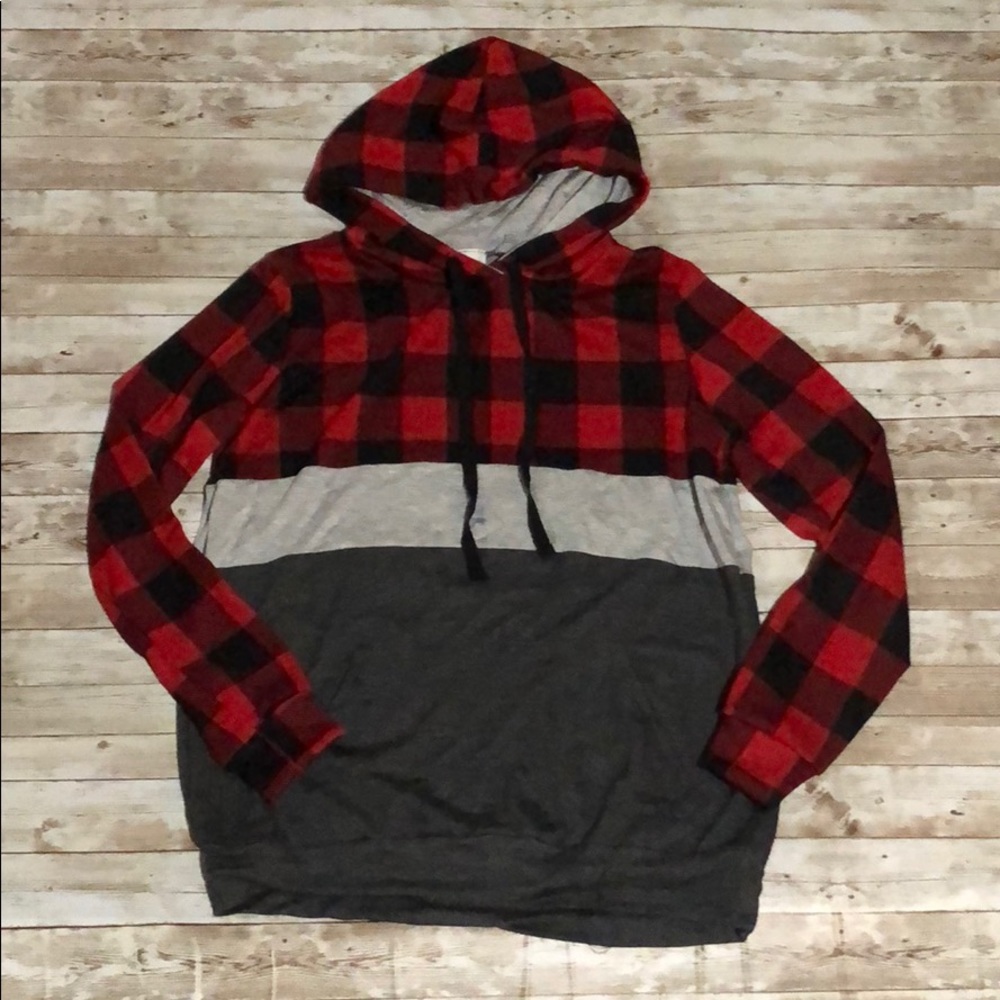 Buffalo Check Hoodie